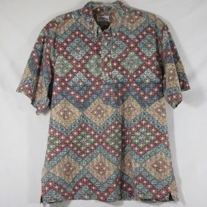 Vintage Reyn Spooner Reverse Print Popover Shirt
